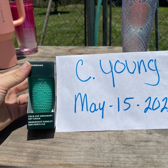 Starbucks green waxberry tumbler set - Picture 3 of 4